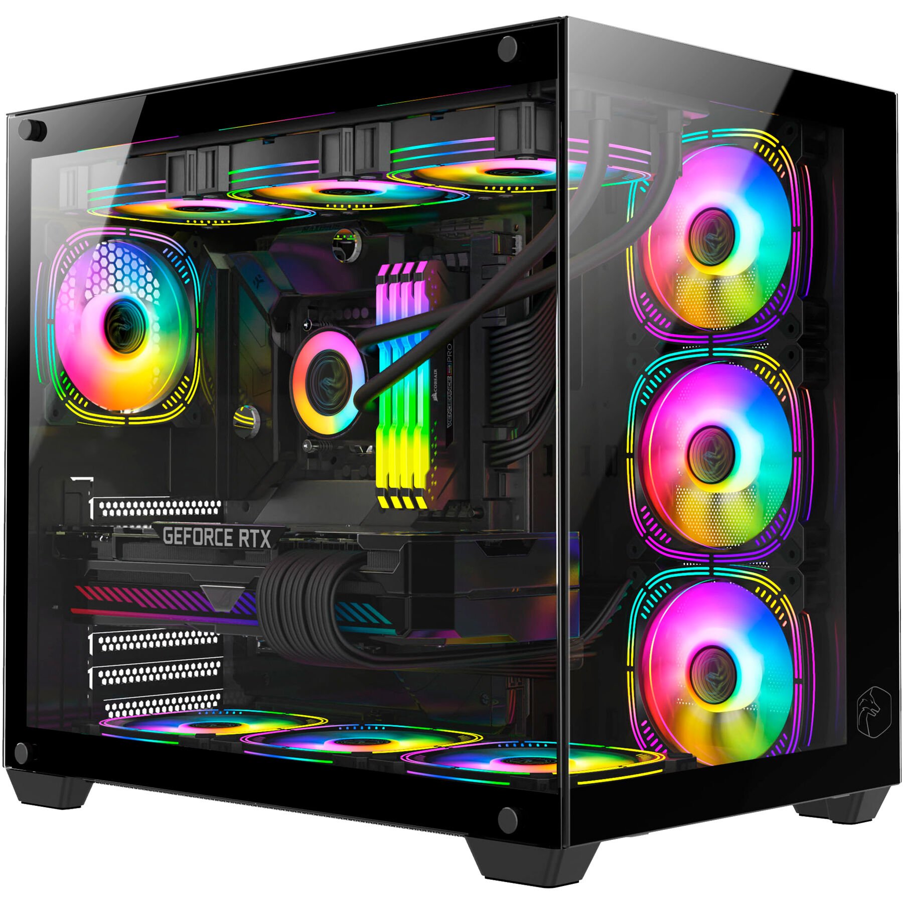 Teknovars / Ryzen 5 7500F / Asus Prime B650M-R / Corsair 16GB RAM / 1 TB M2 SSD MASAÜSTÜ OYUNCU BİLGİSAYARI