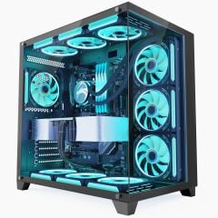 Teknovars / AMD Ryzen 7 7800X3D / Gigabyte B650M S2H / MSI RTX 5070 TI 16GB / Corsair 16GB RAM / 1 TB M2 SSD MASAÜSTÜ OYUNCU BİLGİSAYARI