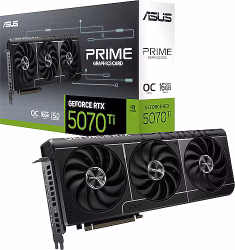 Asus RTX 5070 TI Prime OC Edition PRIME-RTX5070TI-O16G 256 GB GDDR7 16 GB Ekran Kartı